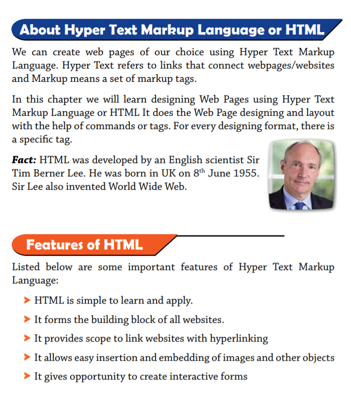 About HTML
