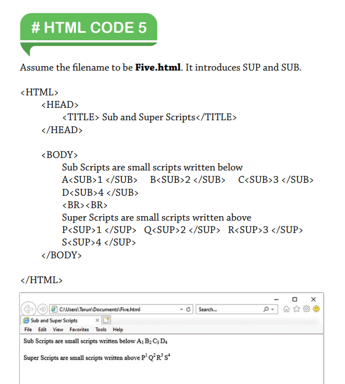 HTML Practice Code-5