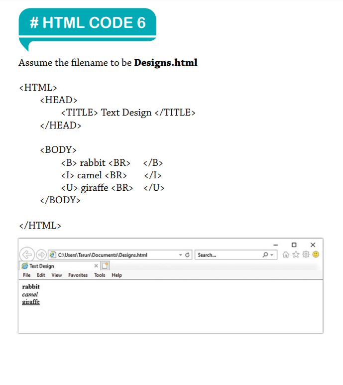 HTML Practice Code-6