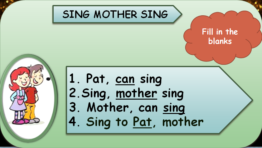 Sing Mother Sing- F/B