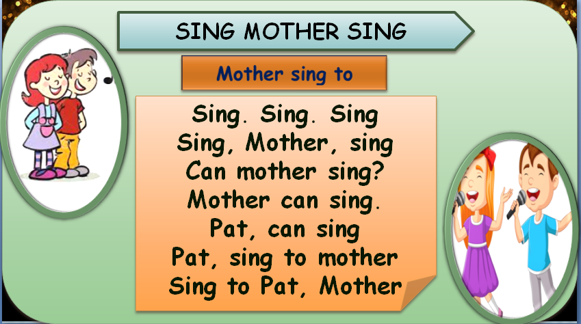 Sing Mother Sing- Reading
